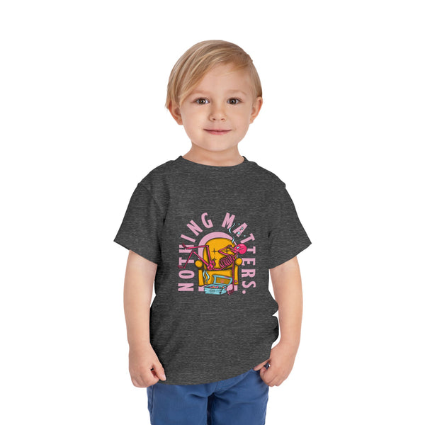 Glazed and Confused - front print Toddler Short Sleeve Tee