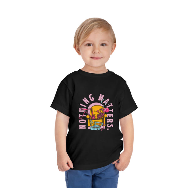 Glazed and Confused - front print Toddler Short Sleeve Tee