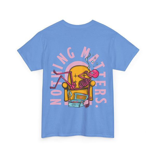 Glazed and Confused Tee - large back print - pink