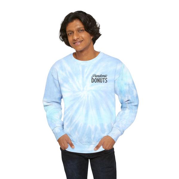 Drip Too Hard Back Print - Tie Dye Crew Neck