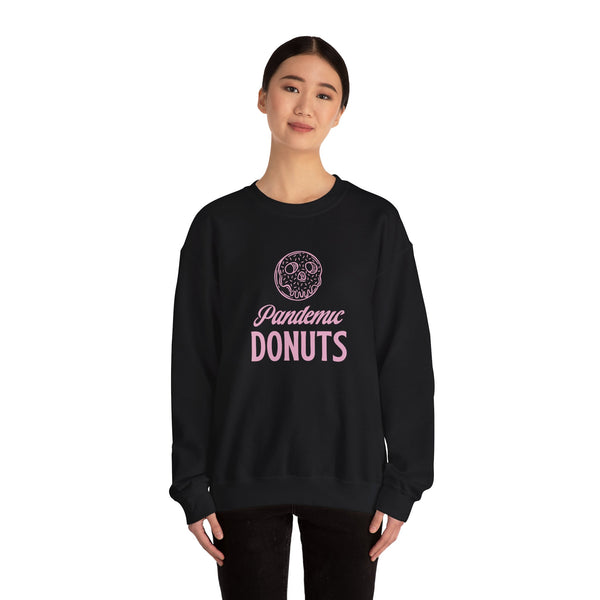 The CREW! Pandemic Donuts Large Logo Crewneck