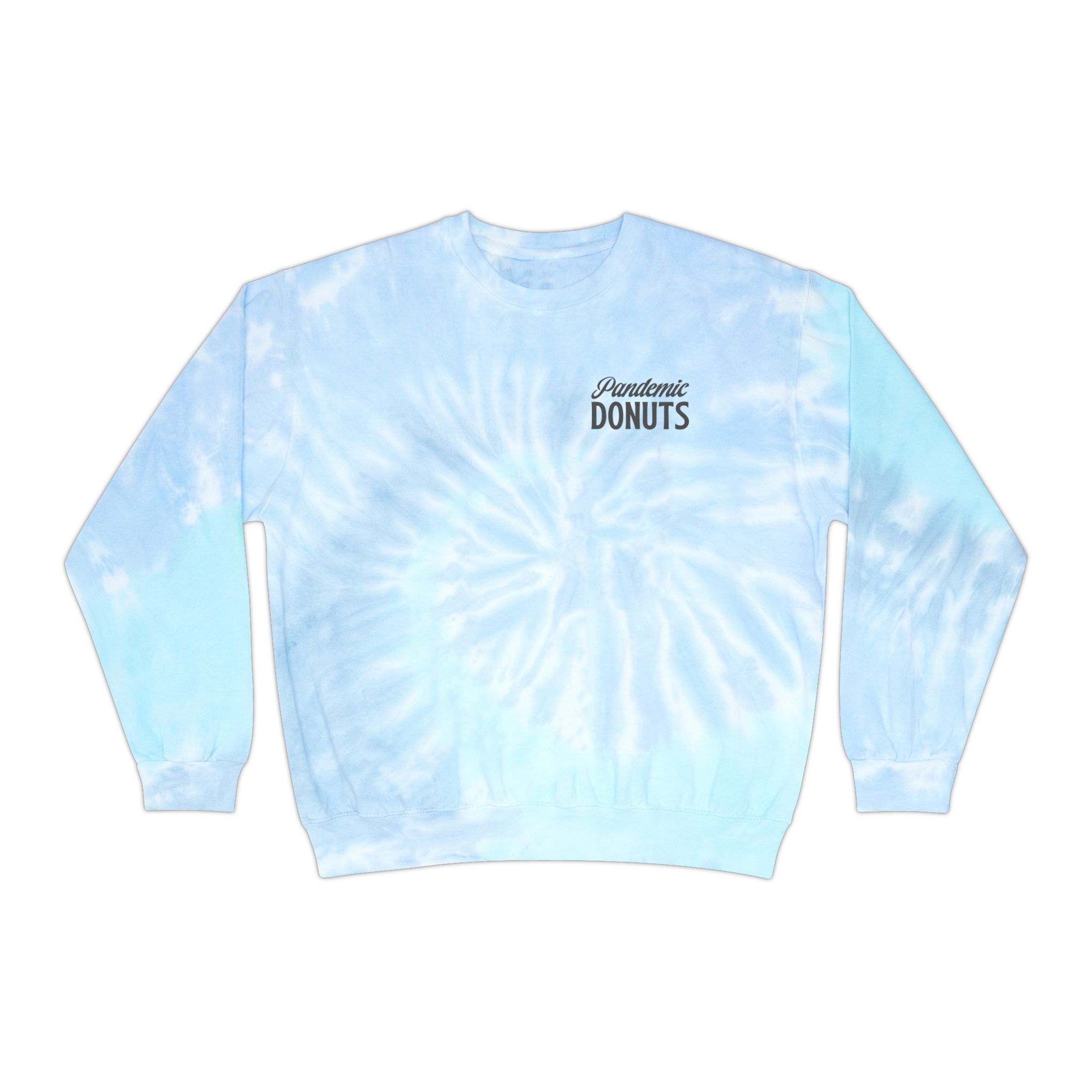 Drip Too Hard Back Print - Tie Dye Crew Neck