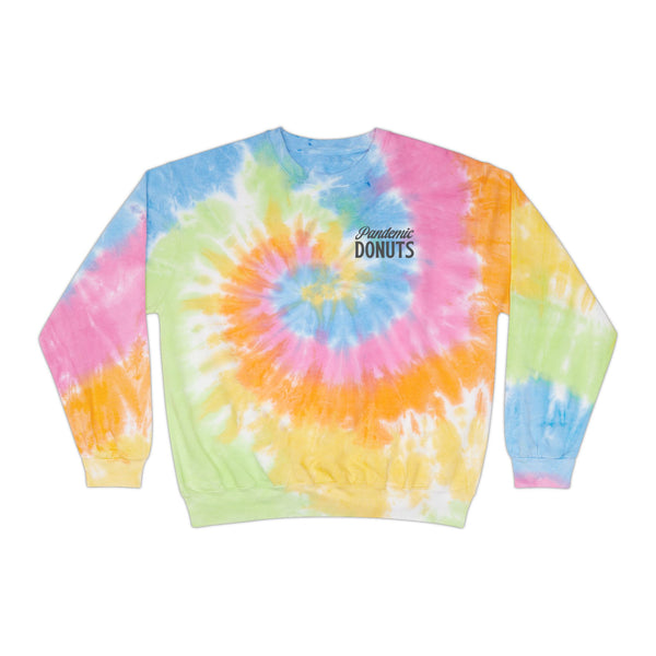 Drip Too Hard Back Print - Tie Dye Crew Neck