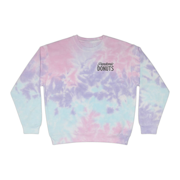 Drip Too Hard Back Print - Tie Dye Crew Neck