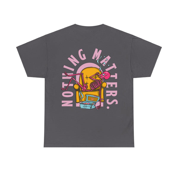 Glazed and Confused Tee - large back print - pink