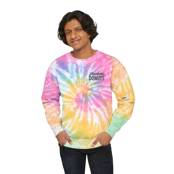 Drip Too Hard Back Print - Tie Dye Crew Neck