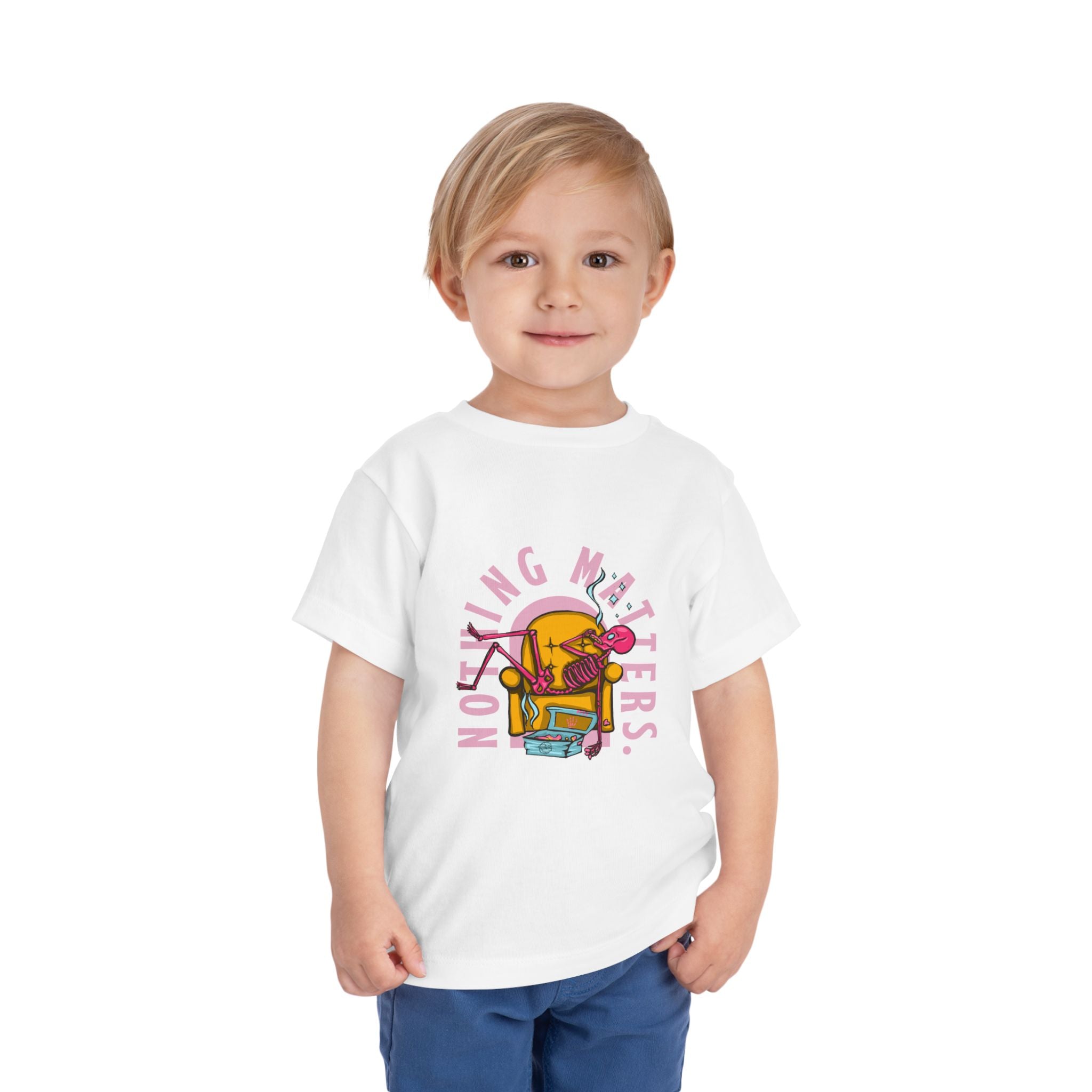 Glazed and Confused - front print Toddler Short Sleeve Tee