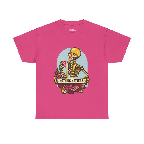 Donut Kill My Vibe - large front print tee